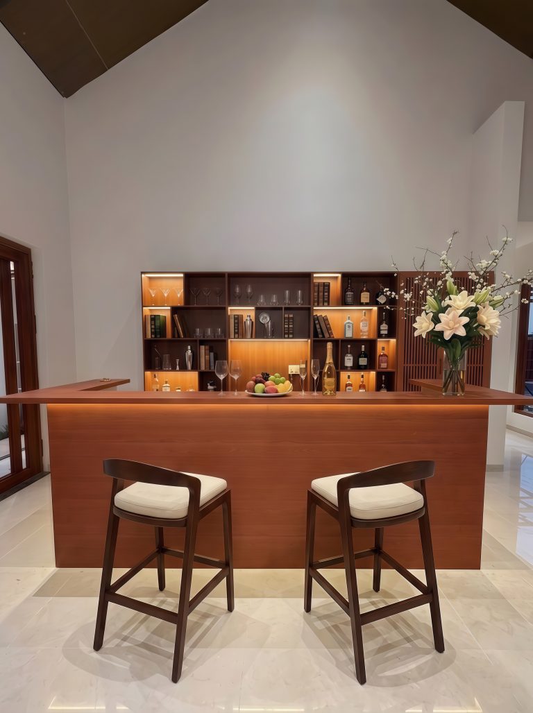 Quầy pha chế tại gia được thi công bởi TOÀN THỊNH PHÁT